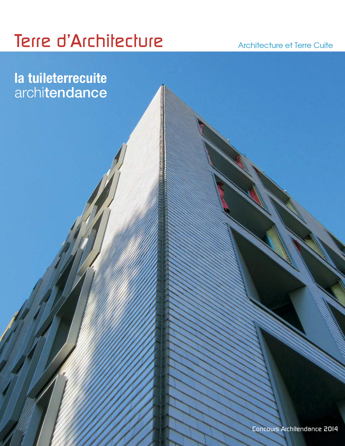 Terre d'architecture 13, publié par la FFTB, Fédération Française des Tuiles et Briques