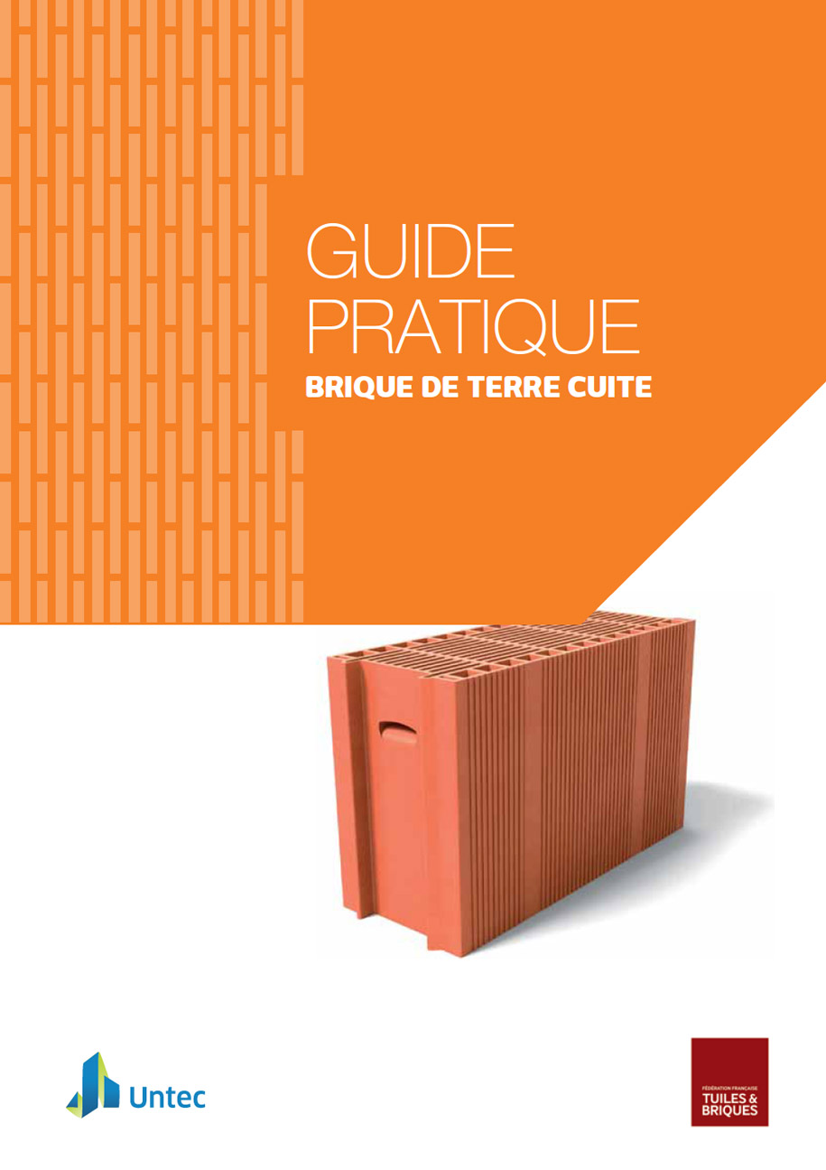 Guide pratique, brique de terre cuite, édité par la FFTB